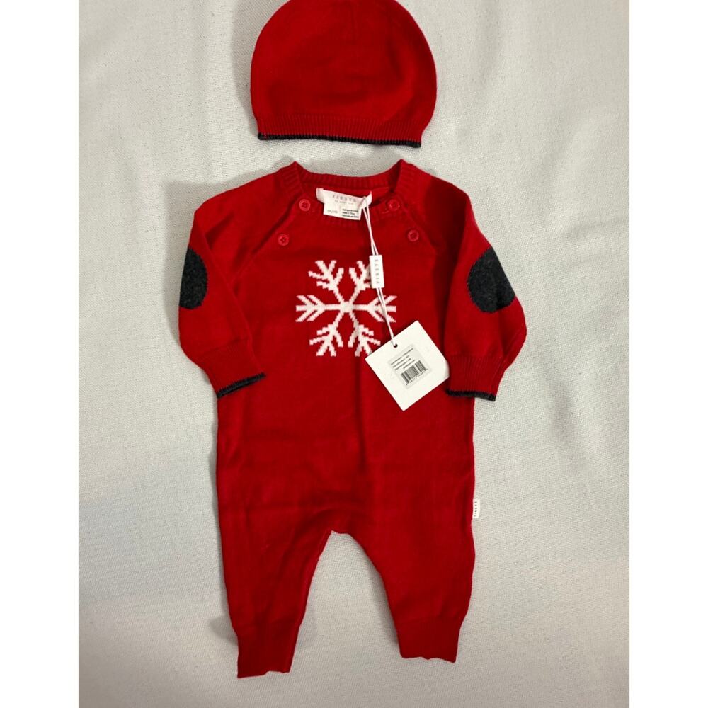 Firsts by Petit lem Cotton/Cashmere Newborn outfit NWT